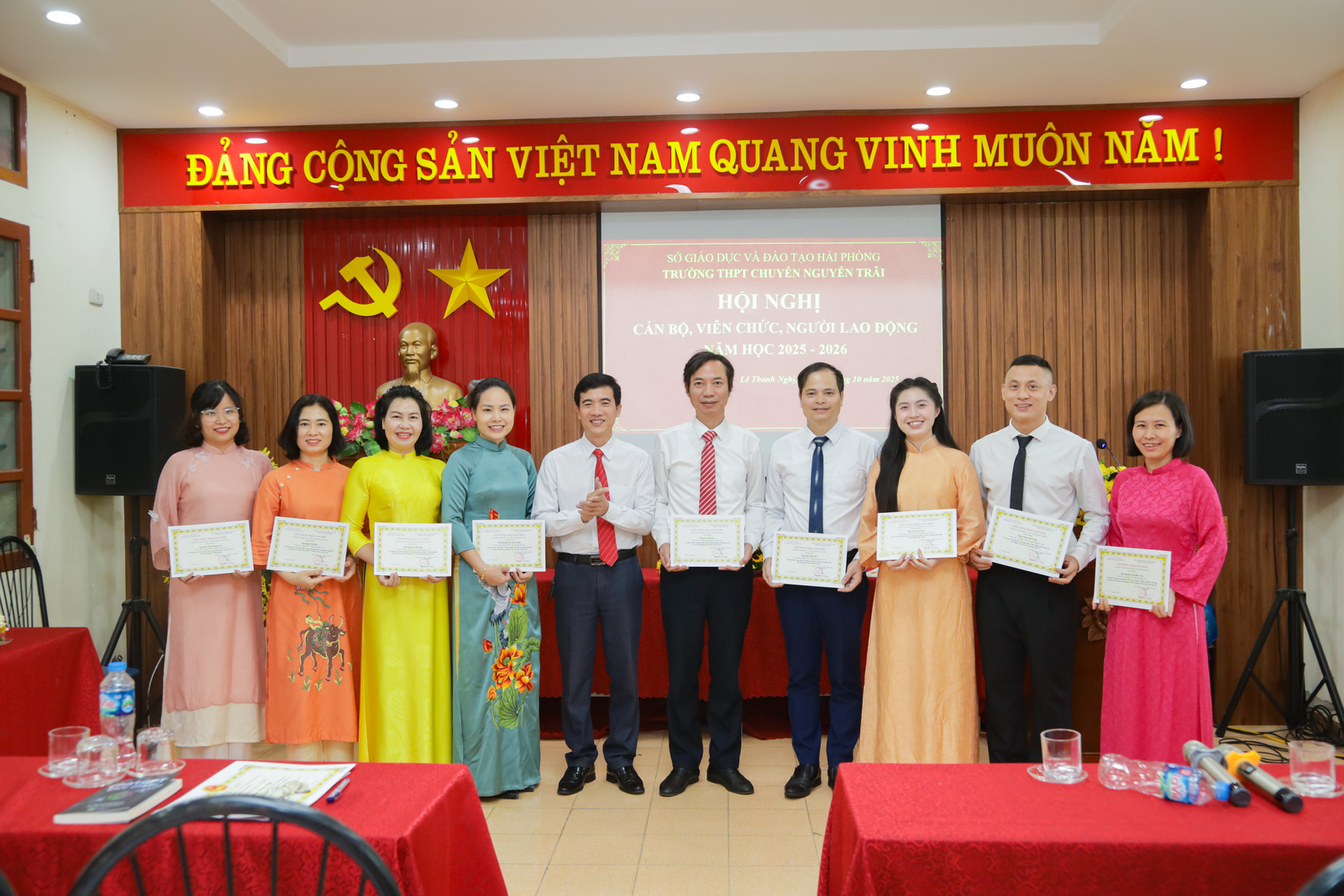 Các đồng chí đạt Sáng kiến cấp tỉnh năm học 2024 - 2025